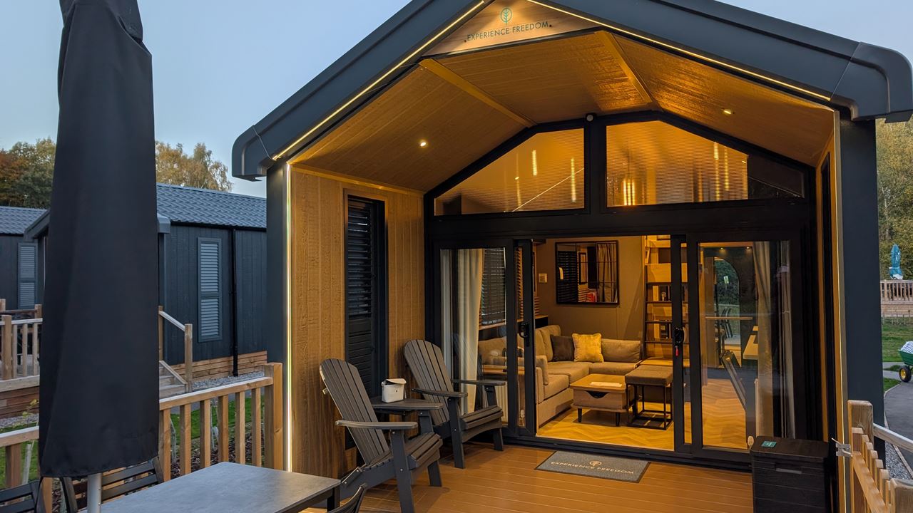 The Superior glamping cabins are perfect for the colder period