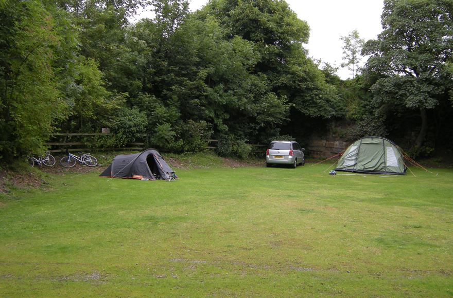 Tent camping at Lower Wensleydale