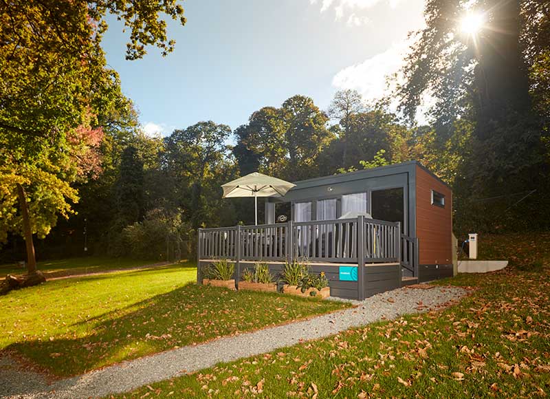 Enjoy a holiday in this self-contained, luxury glamping pod 