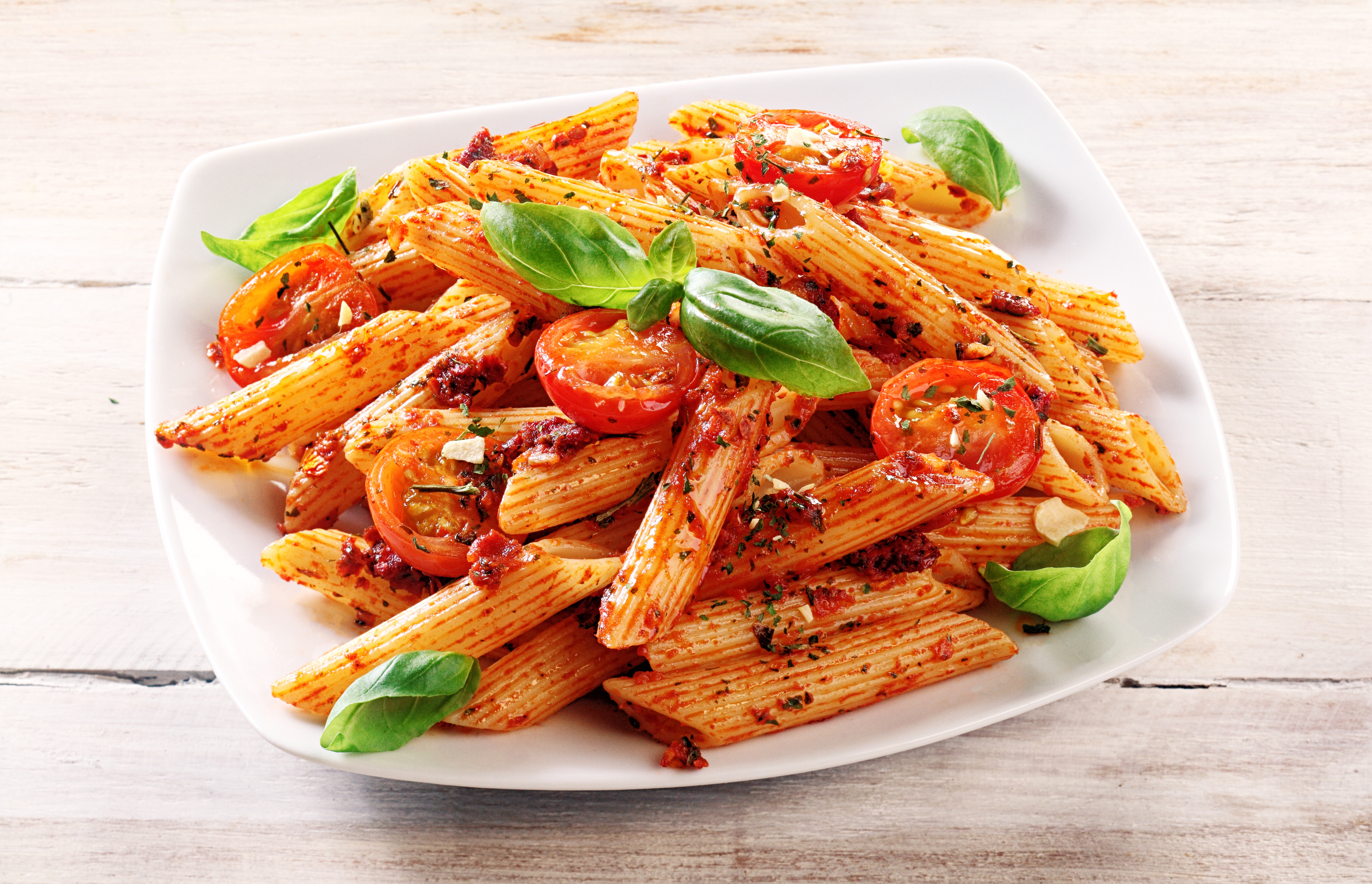 Tomato and Basil Pasta, simple pasta